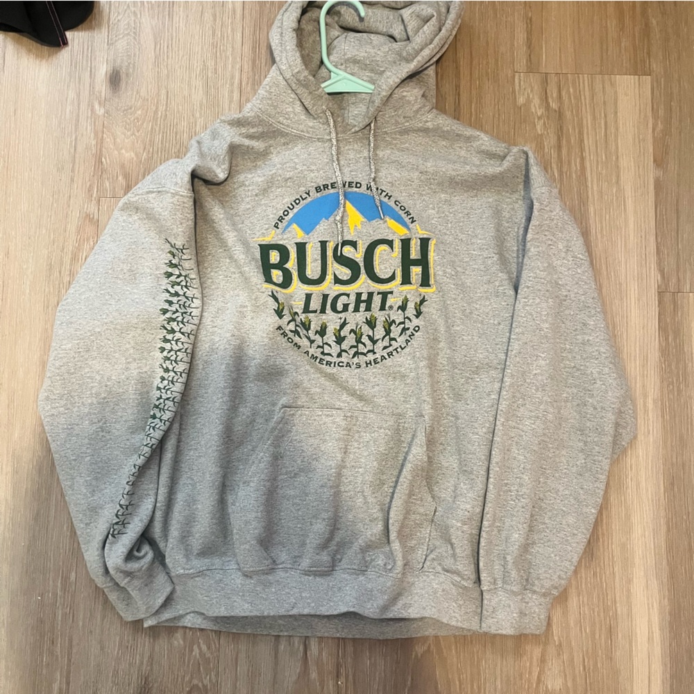 Busch Light Gray Hoodie